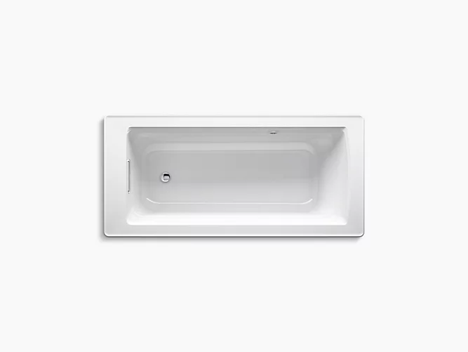 Archer®68" x 32" freestanding bath with Bask® heated surface K-2594-W1-0-1-large